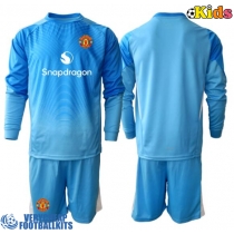 Manchester United Goalkeeper Replica Home Minikit 2025-26 Long Sleeve (+ pants)